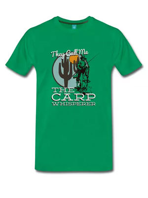 'They call me the carp whisperer t-shirt